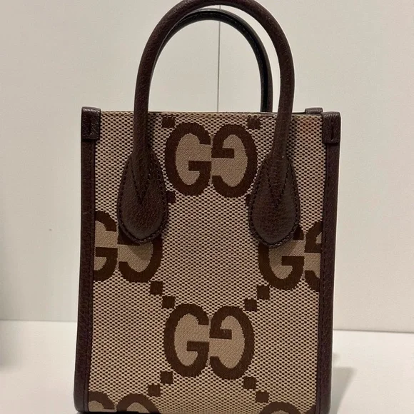 Gucci Tote Jumbo GG Canvas Mini - Picture 3 of 15